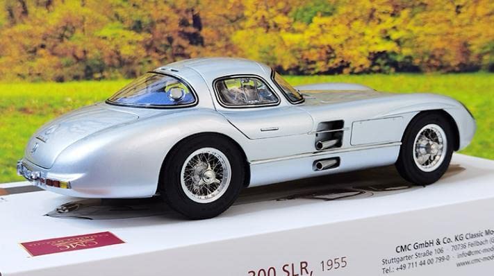 Amazon | CMC 1/18 ベンツ 300 SLR 1955 ブルー内装 | ミニカー・ダイ